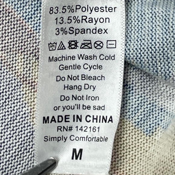 Women’s Medium Multi-Color LuLaRoe Sarah Duster Cardigan - Picture 12 of 15